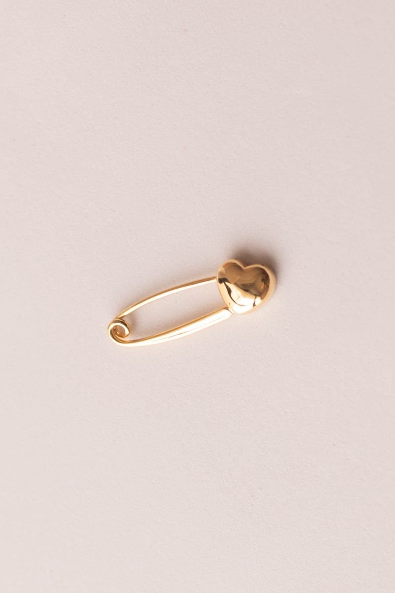Alfinete Infantil com Coração