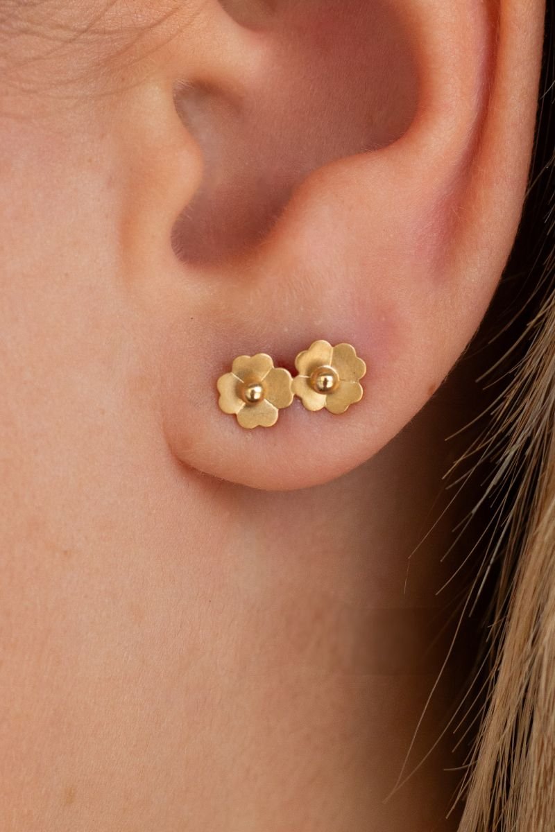 Brinco Dupla Flor