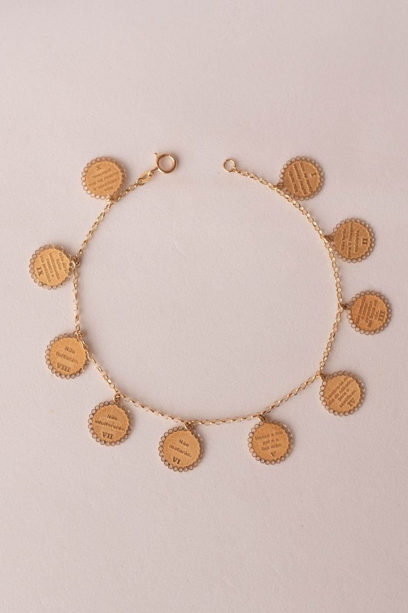 Pulseira Dez Mandamentos